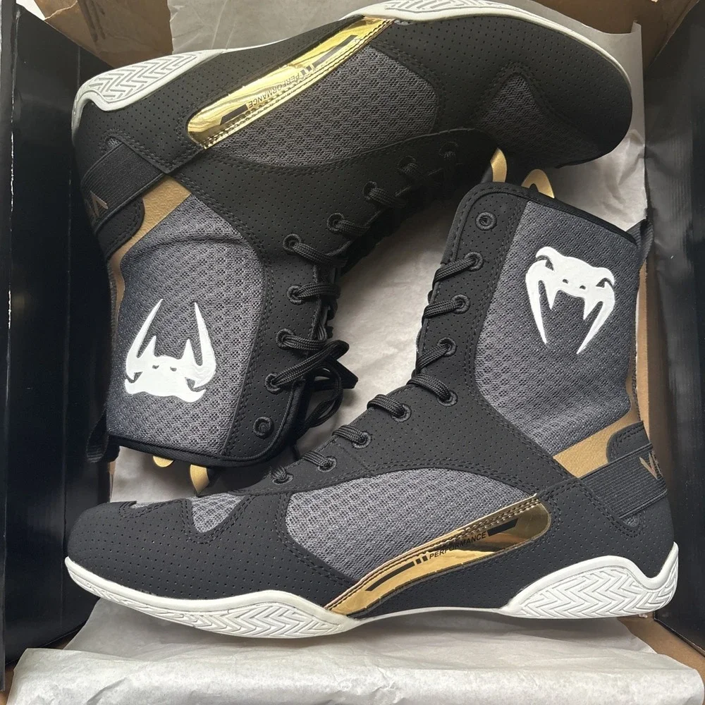 Venum Elite Mid-Top Boxing Shoes 10.5/ Open Box